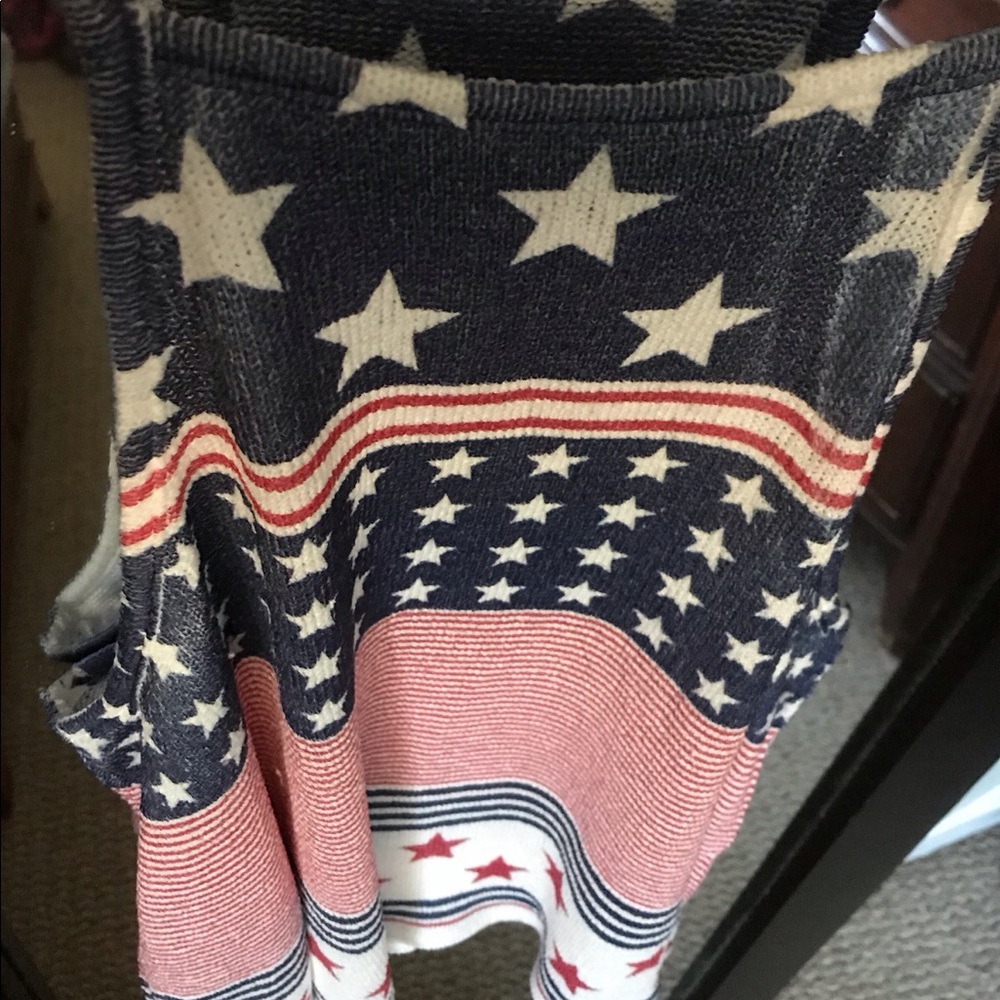 Glaze Stars and Stripes sleeveless top